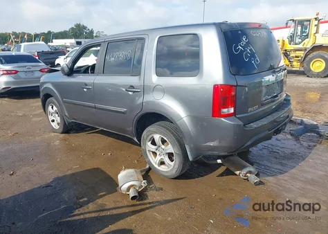 2013 Honda Pilot Ex-L from USA, damaged, VIN 5FNYF3H70DB024794